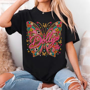 Dolly Parton Butterfly Shirt, Dolly Parton Inspired Shirt, Vintage Country Music Shirt, Dolly Patrons Memorial Shirt
