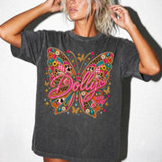 Dolly Parton Butterfly Comfort Shirt, Dolly Parton Inspired Shirt, Vintage Country Music Shirt, Dolly Patrons Memorial Shirt