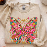 Dolly Parton Butterfly Shirt, Dolly Parton Inspired Shirt, Vintage Country Music Shirt, Dolly Patrons Memorial Shirt