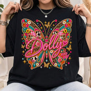 Dolly Parton Butterfly Shirt, Dolly Parton Inspired Shirt, Vintage Country Music Shirt, Dolly Patrons Memorial Shirt