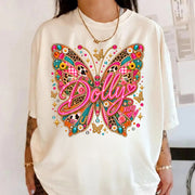 Dolly Parton Butterfly Comfort Shirt, Dolly Parton Inspired Shirt, Vintage Country Music Shirt, Dolly Patrons Memorial Shirt
