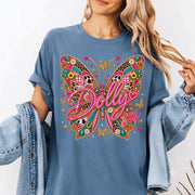 Dolly Parton Butterfly Comfort Shirt, Dolly Parton Inspired Shirt, Vintage Country Music Shirt, Dolly Patrons Memorial Shirt