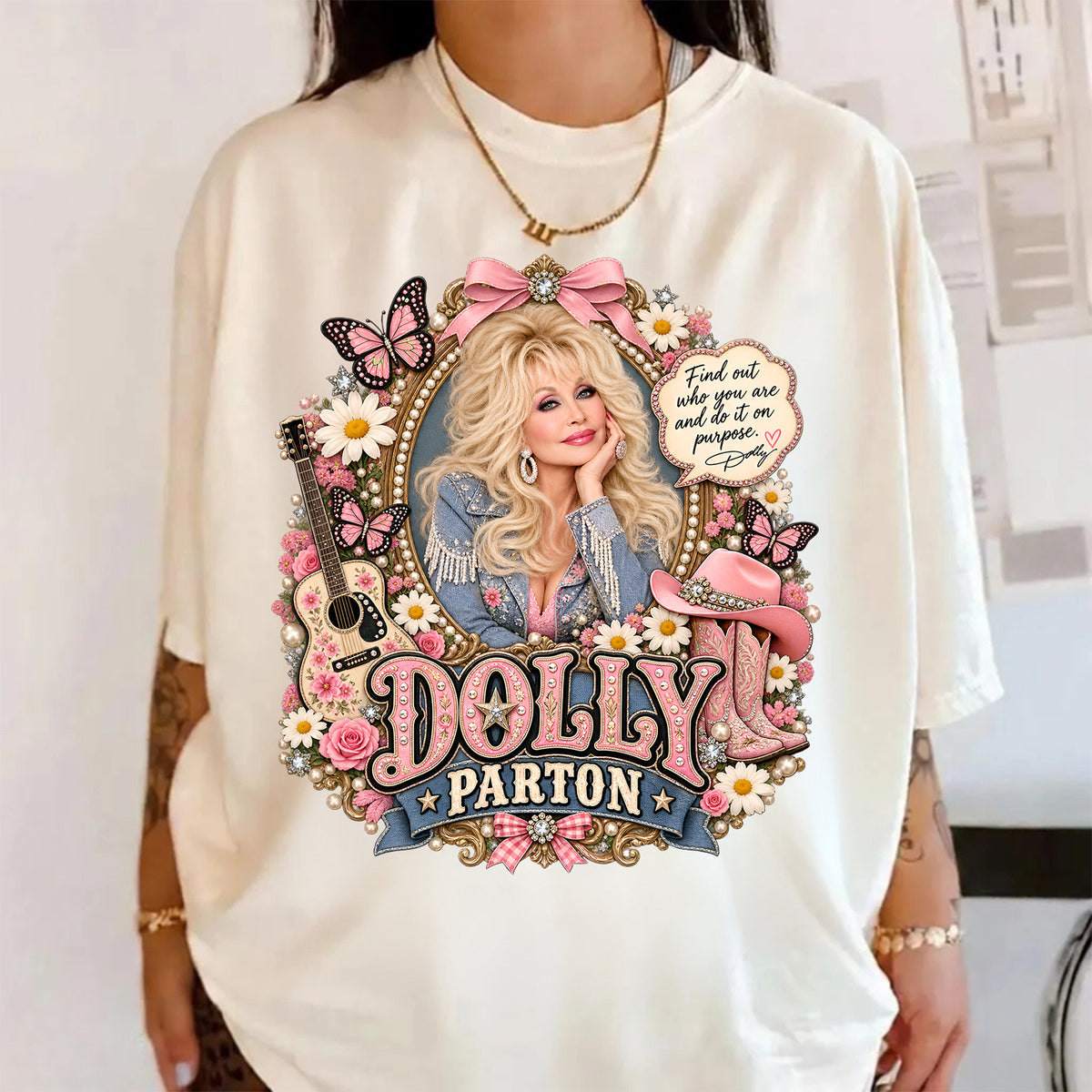Vintage Dolly Parton T-Shirt, Dolly Parton Inspired Comfort Shirt, Dolly Patrons Memorial Shirt, Inspirational Quote Shirt