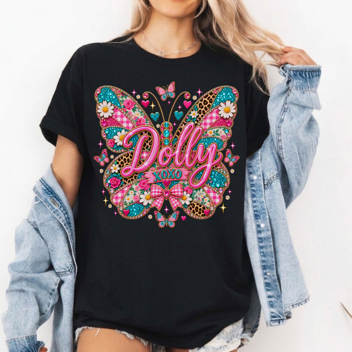 Dolly Parton Inspired Butterfly Shirt, Dolly Parton Memorial Shirt, Country Music Fan Gift