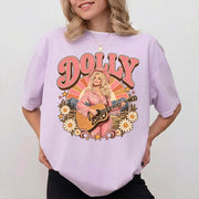 Dolly Parton Comfort Shirt, Dolly Parton Memorial Shirt, Retro Pink Cowgirl Shirt, Country Music Fan Gift