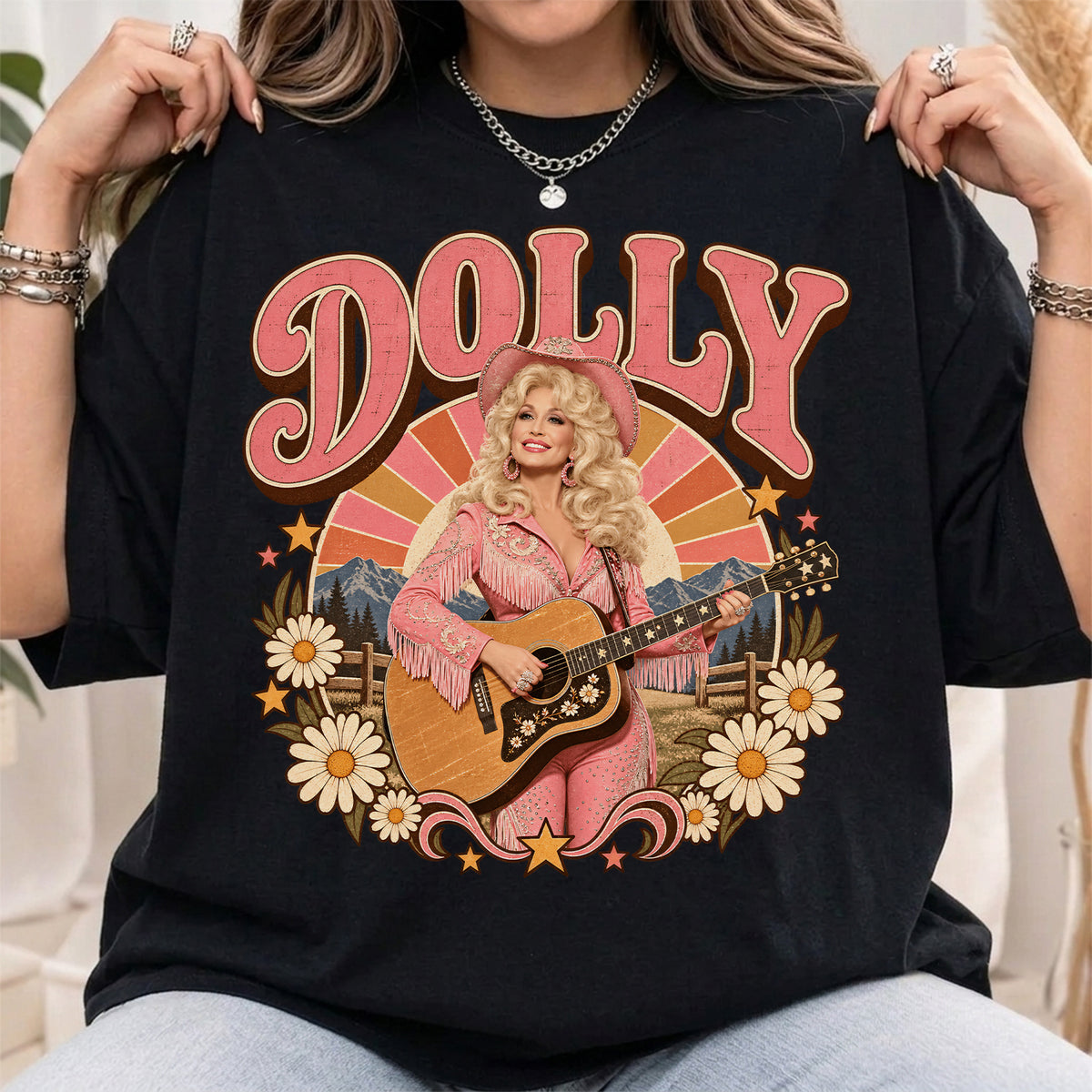 Dolly Parton Vintage Shirt, Dolly Parton Memorial Shirt, Retro Pink Cowgirl Shirt, Country Music Fan Gift