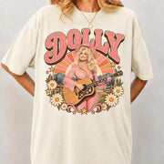 Dolly Parton Comfort Shirt, Dolly Parton Memorial Shirt, Retro Pink Cowgirl Shirt, Country Music Fan Gift