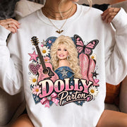 Retro Pink Cowgirl Shirt, Dolly Parton Memorial Shirt, Country Music Fan Gift, Retro Pink Cowgirl Shirt