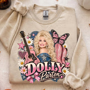 Retro Pink Cowgirl Shirt, Dolly Parton Memorial Shirt, Country Music Fan Gift, Retro Pink Cowgirl Shirt
