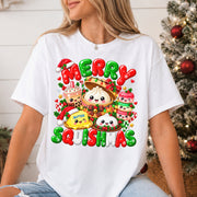 Merry Squishmas Christmas Shirt, Squishy Lover Tee, Cute Squishy T-Shirt, Christmas Gift