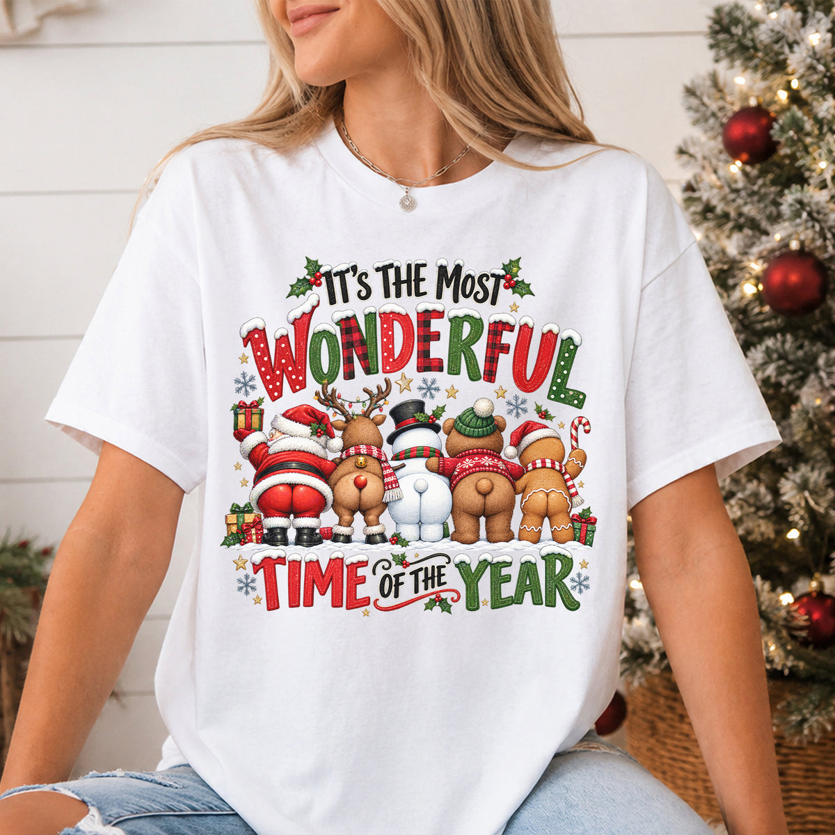 It's The Most Wonderful Of The Year Shirt, Vintage Christmas Shirt, Retro Christmas T-Shirt