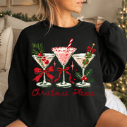 Christmas Please Shirt, Christmas Cocktail Sweater, Martini Coquette Holiday Shirt, Christmas Gift
