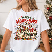 Merry Honkmas Goose Christmas Shirt, Christmas Sweater, Funny Holiday Goose Shirt