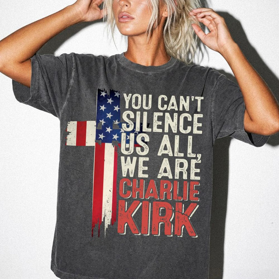 Charlie Kirk Comfort Colors Shirt, A True Patriot T-Shirt, Republican Hero Tees