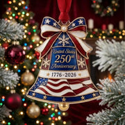 USA 250th Anniversary Liberty Bell Ornament, Acrylic Ornament, USA 250th Anniversary Gift