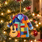 Dolly Parton Coat of Many Colors Acrylic Ornament, Dolly Parton Fan Gift, Country Music Gift