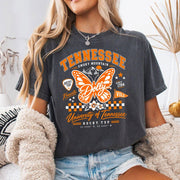 Tennessee Volunteers Butterfly Comfort Shirt, Dolly Parton Tshirt, Dolly Fan Tribute Graphic T-Shirt