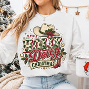 Have A Holly Dolly Christmas, Holly Dolly Christmas, Western Cowgirl Christmas, Christmas Mom Gift
