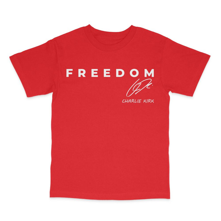 Charlie Kirk Freedom Shirt, Justice For Charlie Kirk, Charlie Kirk Memorial Shirt