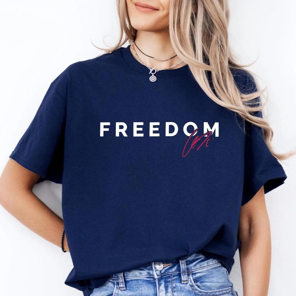 Freedom Charlie Kirk Shirt, Charlie Kirk Memorial Shirt, Charlie Kirk Remembrance Shirt