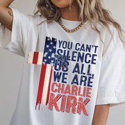 Charlie Kirk Comfort Colors Shirt, A True Patriot T-Shirt, Republican Hero Tees