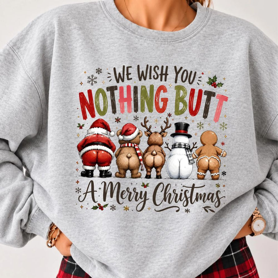 Funny Christmas Sweatshirt, Christmas Santa Shirt, Merry Christmas Sweater, Holiday Season Crewneck