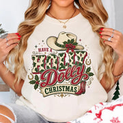 Have A Holly Dolly Christmas, Holly Dolly Christmas, Western Cowgirl Christmas, Christmas Mom Gift