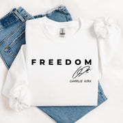 Charlie Kirk Freedom Shirt, Justice For Charlie Kirk, Charlie Kirk Memorial Shirt