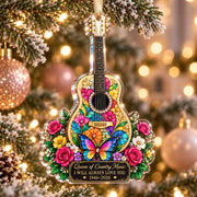 Dolly Parton Guitar Memorial Ornament, Dolly Parton Acrylic Ornament, Pink Country Music Stained Glass