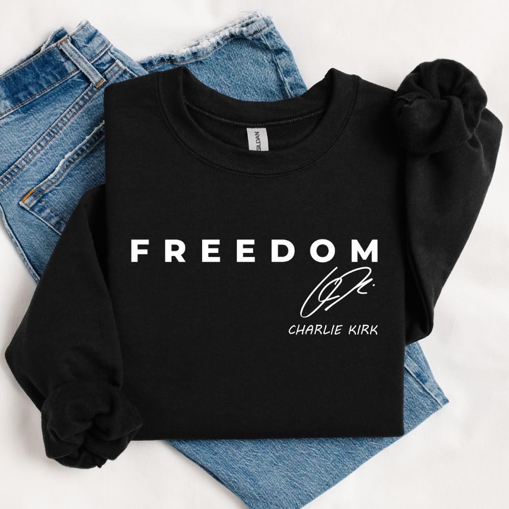 Charlie Kirk Freedom Shirt, Justice For Charlie Kirk, Charlie Kirk Memorial Shirt