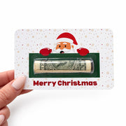 Christmas Money Holder Card, Funny Cash Gift for Teens, Money Card with Clear Dome