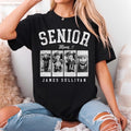 Personalized 2027 Senior Bootleg Photo Shirt, Custom Photo Class of 2027 T-Shirt, High School Graduation Gift