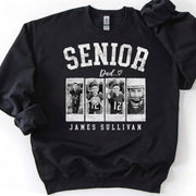 Personalized 2027 Senior Bootleg Photo Shirt, Custom Photo Class of 2027 T-Shirt, High School Graduation Gift