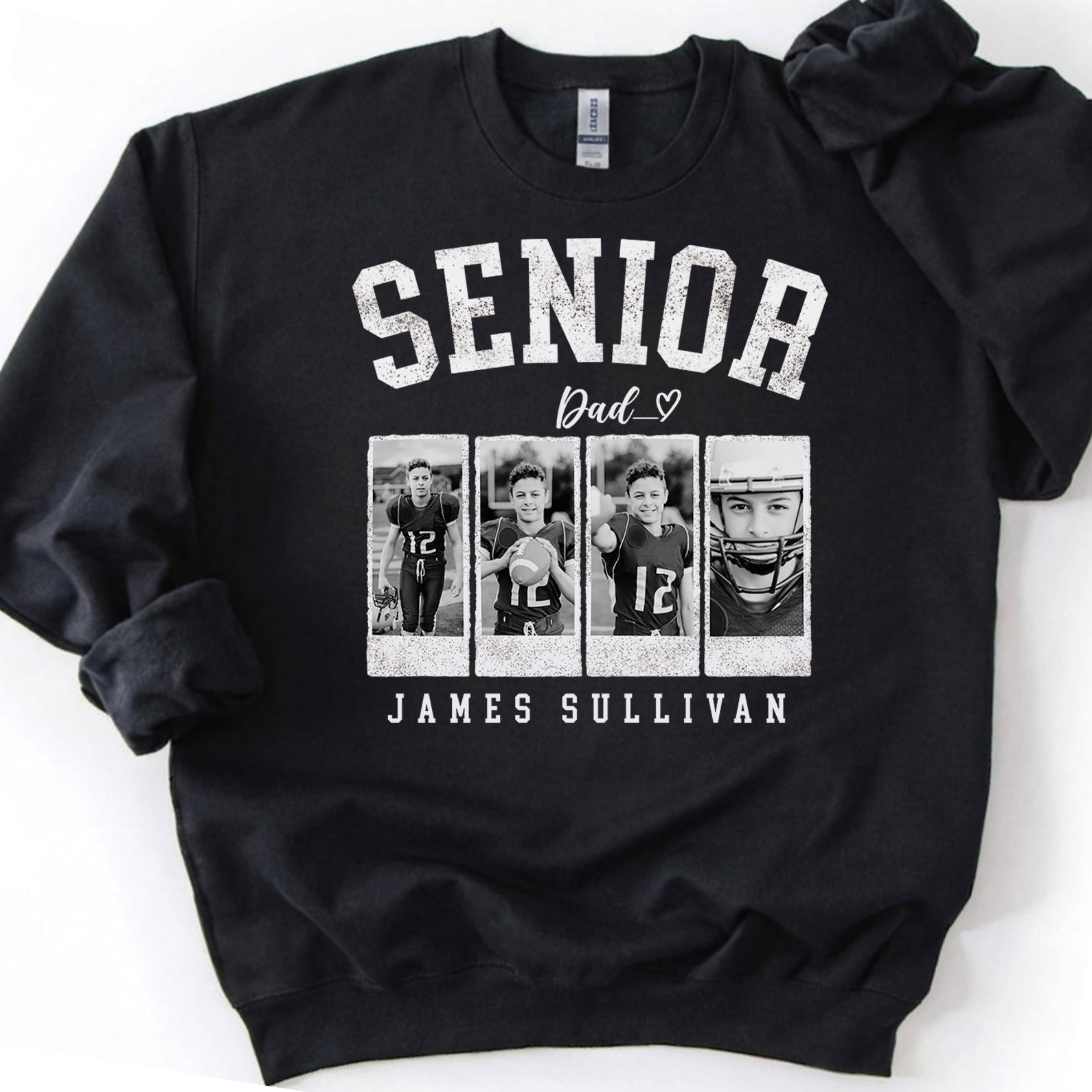 Personalized 2027 Senior Bootleg Photo Shirt, Custom Photo Class of 2027 T-Shirt, High School Graduation Gift