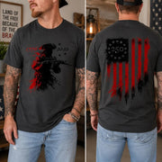 USA 250 Years Celebration Shirt, Modern Patriot 1776-2026 Front & Back Shirt, American Flag Heritage