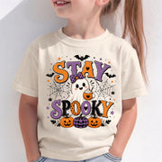 Cute Ghost Pumpkin Stay Spooky Halloween Shirt, Spooky Haunted House Tee, Funny Halloween Gift