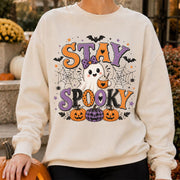 Cute Ghost Pumpkin Stay Spooky Halloween Shirt, Spooky Haunted House Tee, Funny Halloween Gift