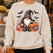 Spooky Halloween Gnome Shirt, Cute Fall Pumpkin Crewneck, Halloween Shirt