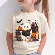 Boo Spell Book Halloween Shirt, Spooky Haunted House Tee, Halloween  Shirt For Book Lovers