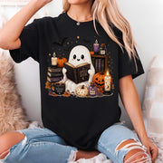 Boo Spell Book Halloween Shirt, Spooky Haunted House Tee, Halloween  Shirt For Book Lovers