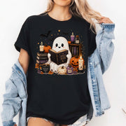 Boo Spell Book Halloween Shirt, Spooky Haunted House Tee, Halloween  Shirt For Book Lovers